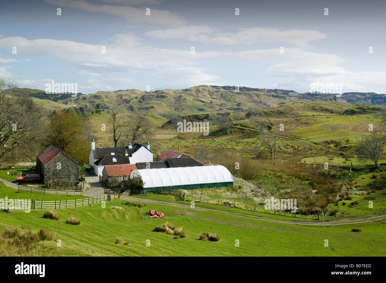 Croft auf der Insel Kerrera ab Oban Scotland UK Stockfoto
