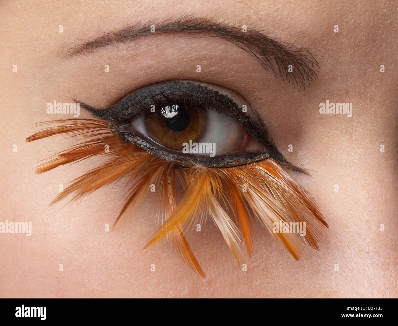 Augen-Make up Stockfoto