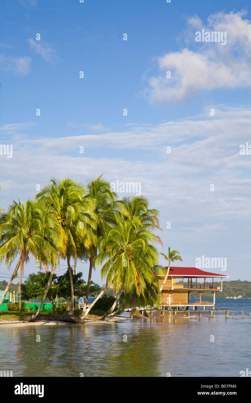 Panama, Provinz Bocas del Toro, Carenero Insel (Isla Carenero) Stockfoto