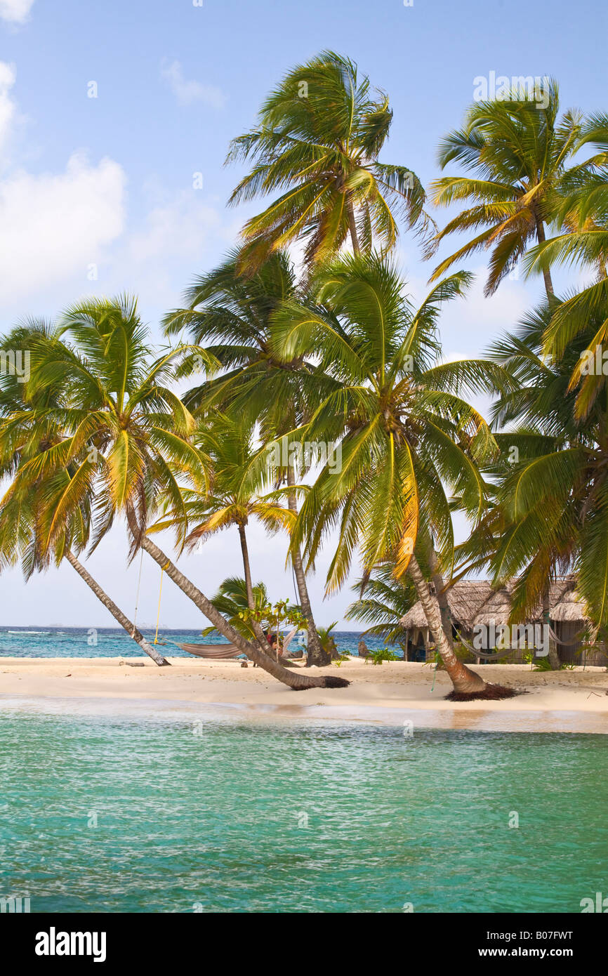 Panama, Comarca de Kuna Yala, San Blas Islands, Kuanidup Grande Stockfoto