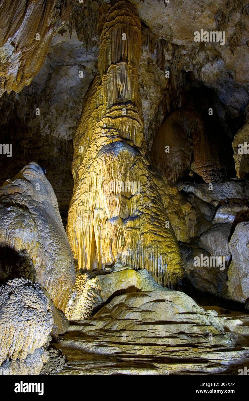 Die Su Marmuri Grotten in Ogliastra, Region der Insel Sardinien, Italien Stockfoto