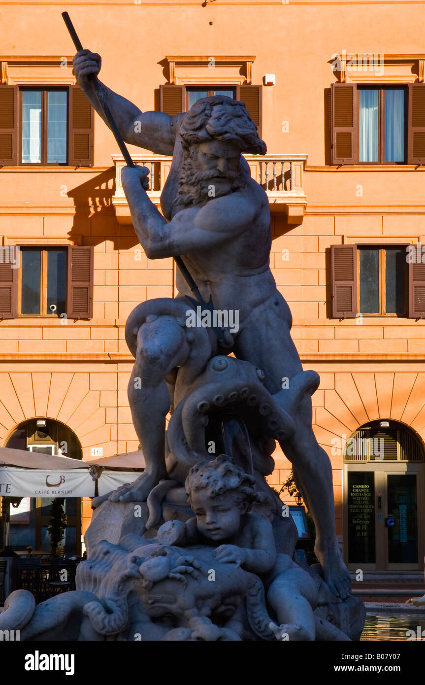 Rom, Piazza Navona Quadrat Stockfoto