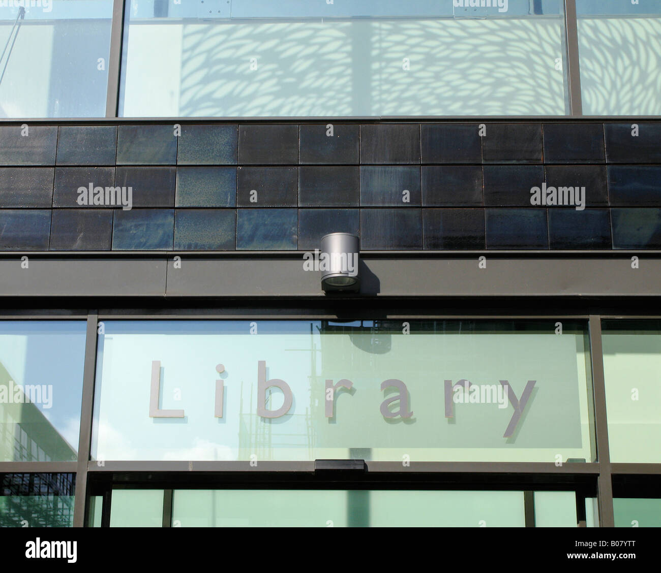 Die Bibliothek in Brighton, England Stockfoto