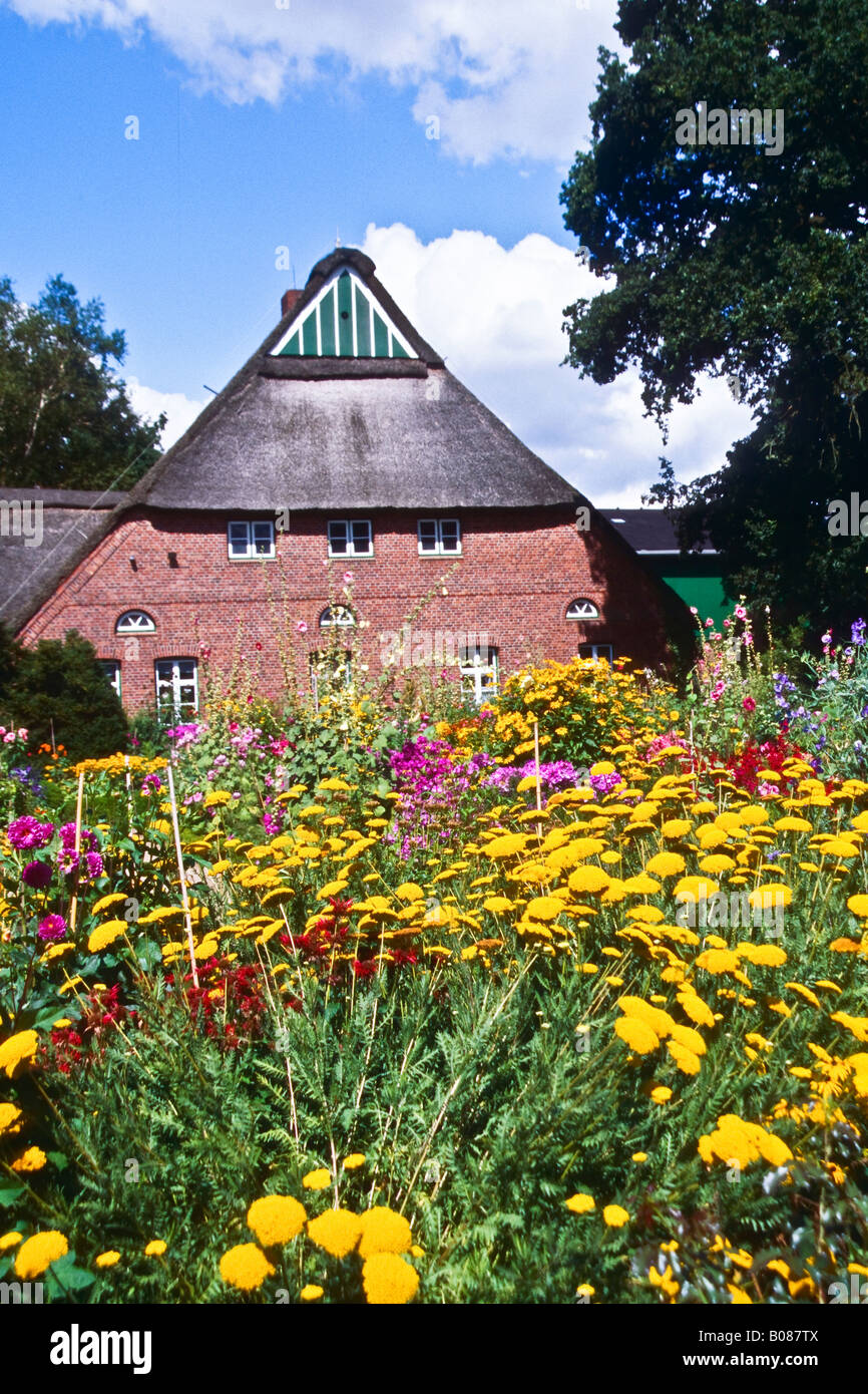 Cottage Garten Arboretum Ellerhoop Stockfoto