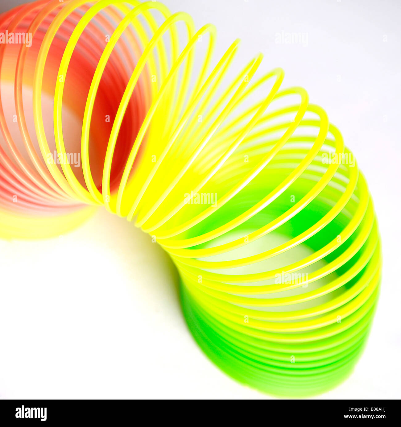 Slinky Feder Stockfoto