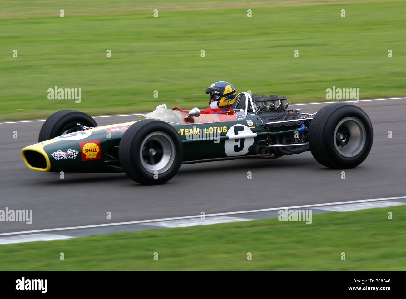 Klassischen Lotus Formel 1 Rennwagen Stockfoto