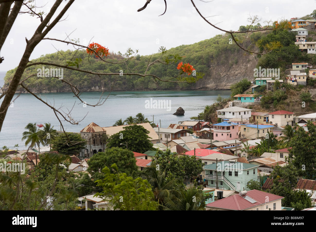 Kanaren, St Lucia, West Indies Stockfoto