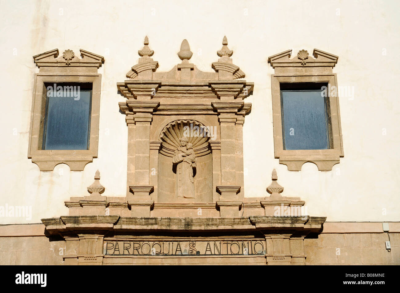 San Antonio Kirche, Denia, Valencia, Costa Blanca, Spanien Stockfoto