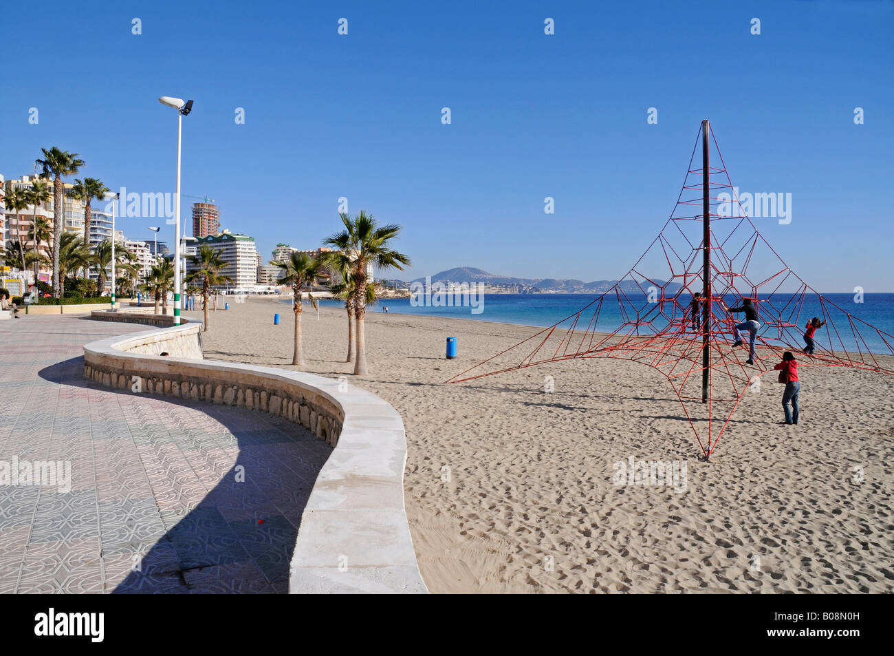 Strand La Fossa, Levante, Calpe, Alicante, Costa Blanca ...