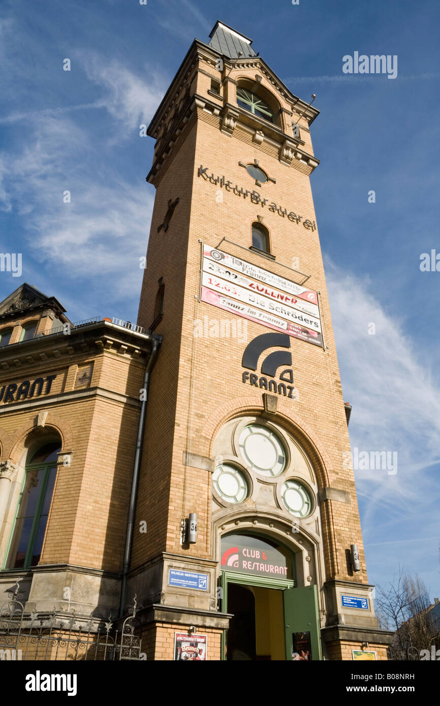 Kulturbrauerei / Frannz Club, Prenzlauer Berg, Pankow, Berlin, Deutschland, Europa Stockfoto