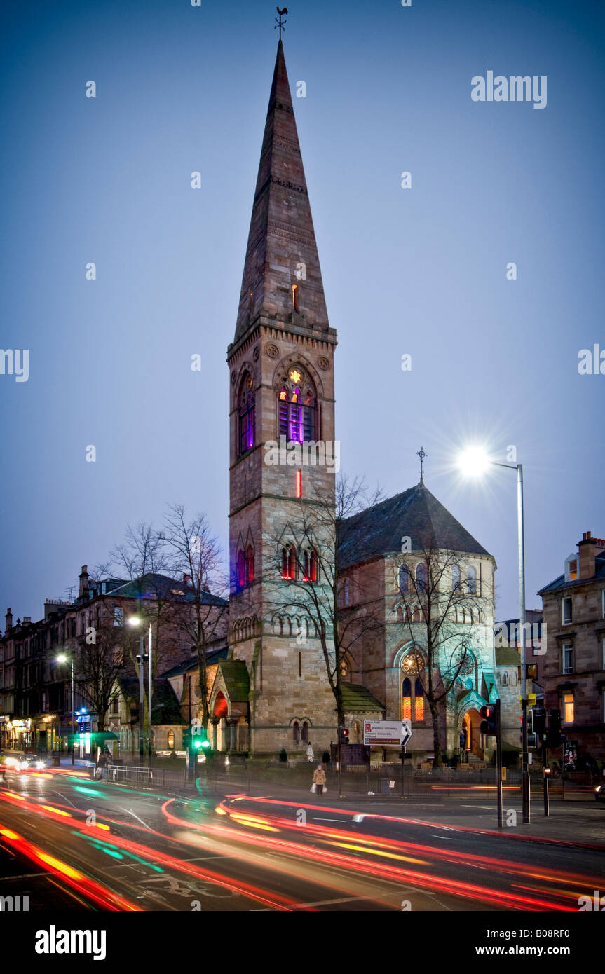 Dezember 2007. Glasgow. Oran Mor im West End von Glasgow. Stockfoto