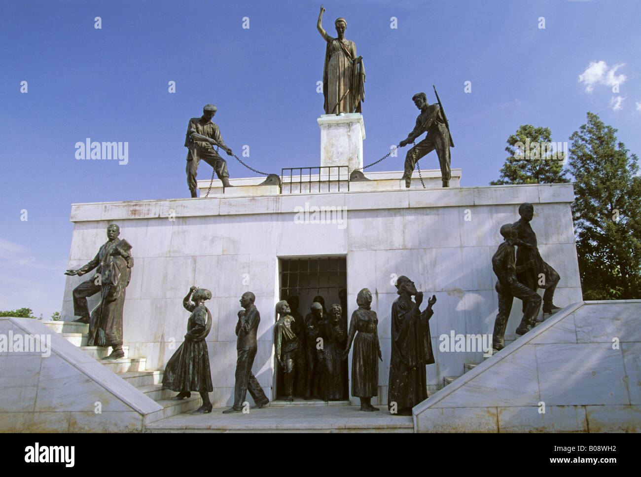 Freiheitsdenkmal auf der Bastion Podokataro im südlichen Teil von Nikosia, Zypern Stockfoto