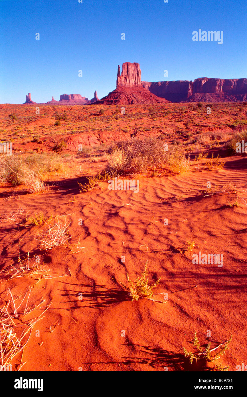 Monument Valley Navajo Tribal Park, Arizona, USA Stockfoto