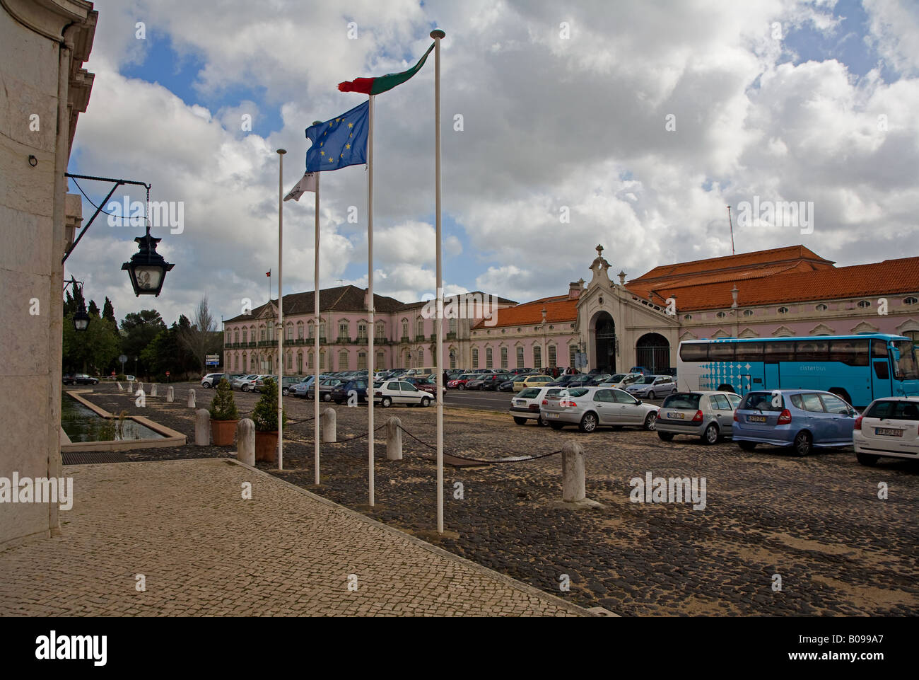 Queluz Königspalast in der Nähe von Lissabon, Portugal. Stockfoto