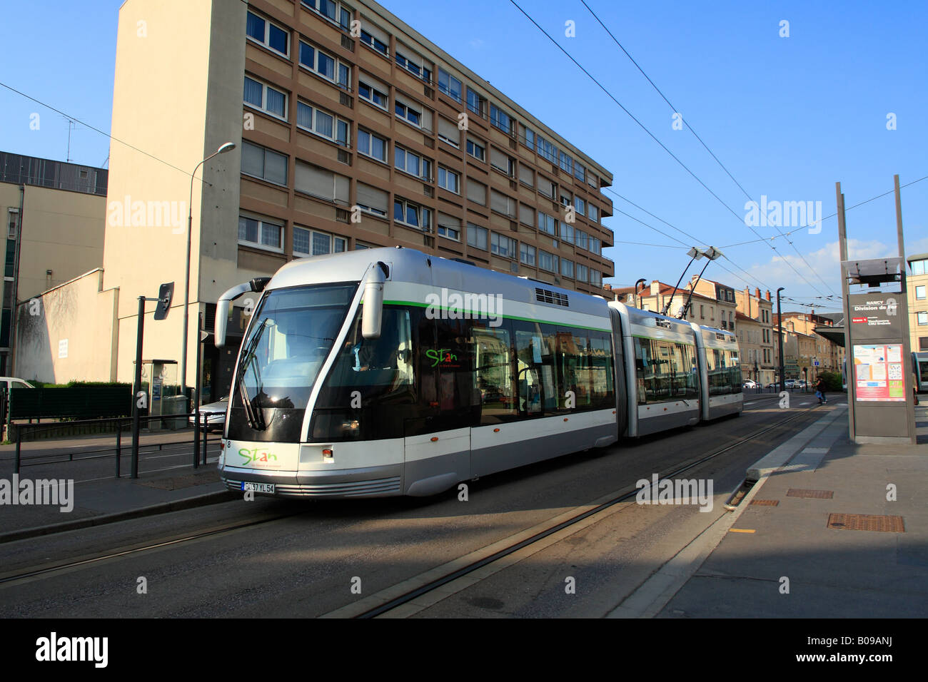 O-Bus, Nancy, Meurthe et Moselle, Frankreich Stockfoto