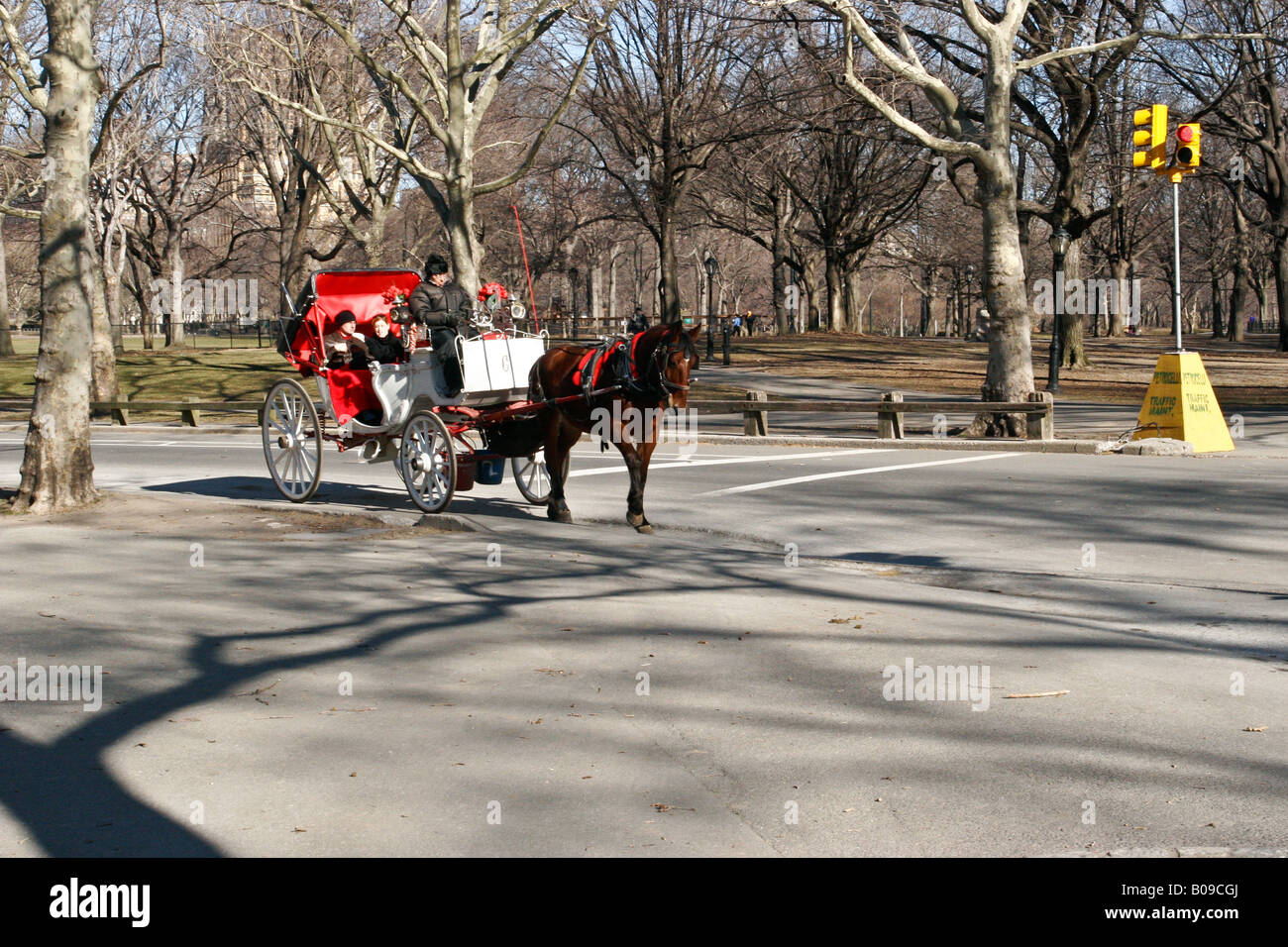 Central Park, New York City, Vereinigte Staaten von Amerika. Stockfoto