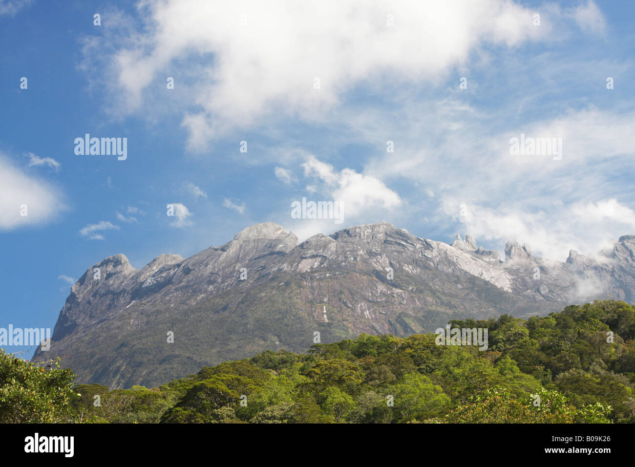 Mount Kinabalu National Park, Kinabalu, Sabah, Malaysia Borneo Stockfoto