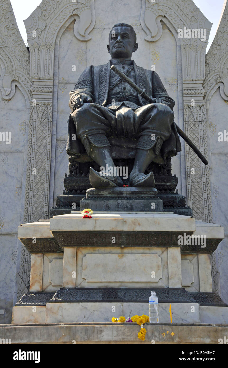 Denkmal von König Rama III., Thailand, Bangkok Stockfoto