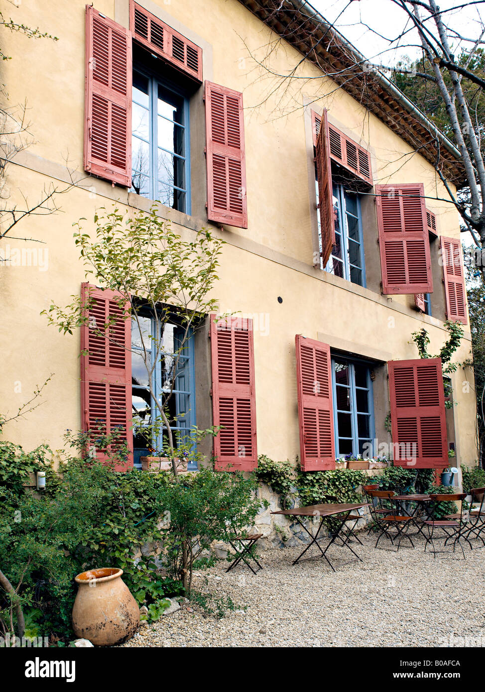 Das Workshop-Haus von Paul Cezanne, Aix EnProvence, Frankreich. Stockfoto