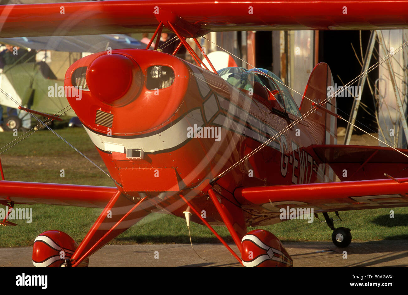 PITTS SPECIAL KUNSTFLUG FLUGZEUG Stockfoto