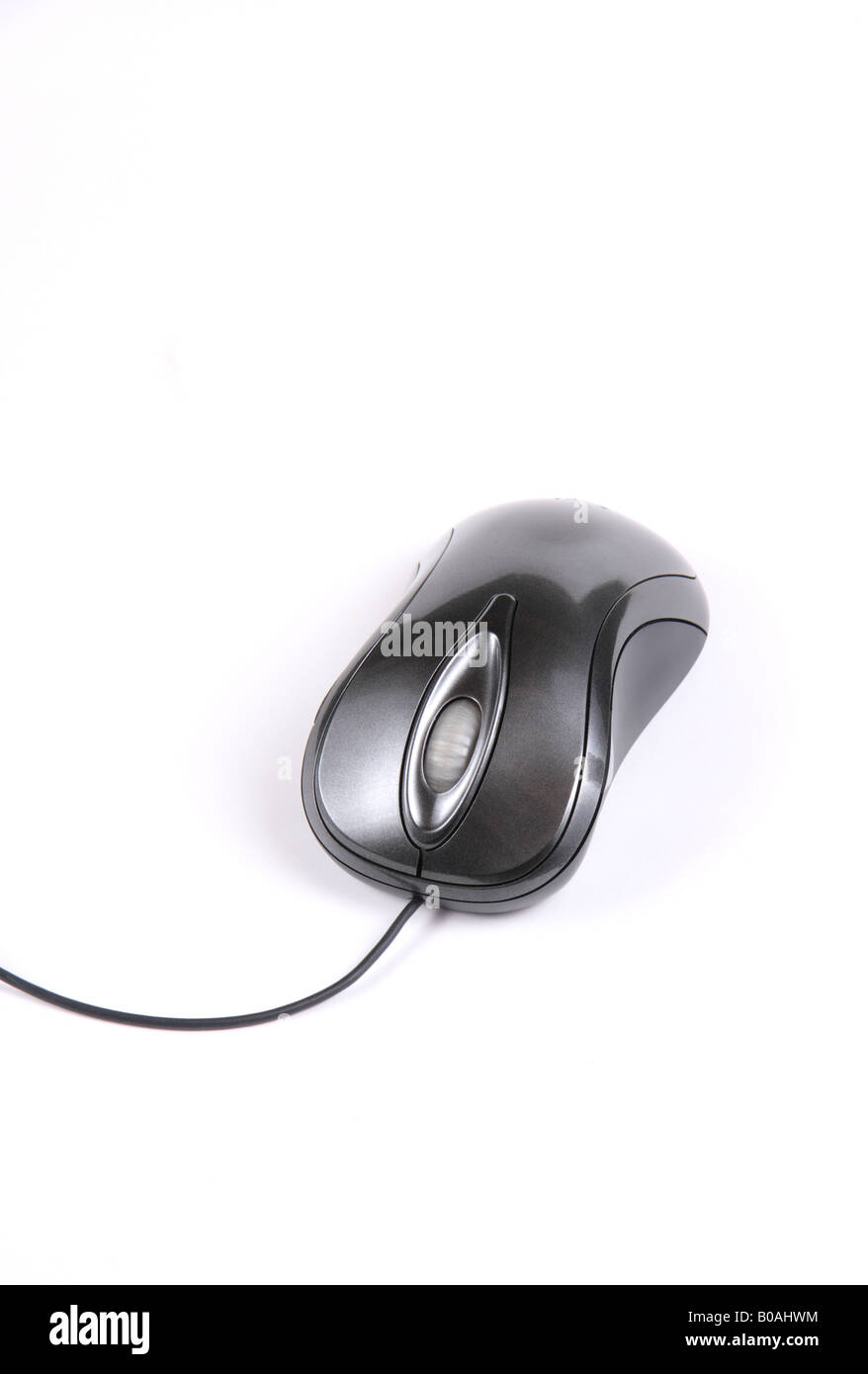Kabelgebundene Maus Stockfoto