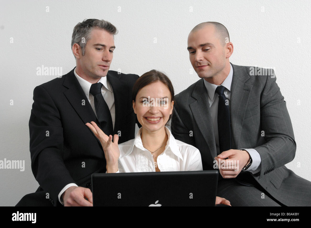 Business Team bei der Arbeit Stockfoto