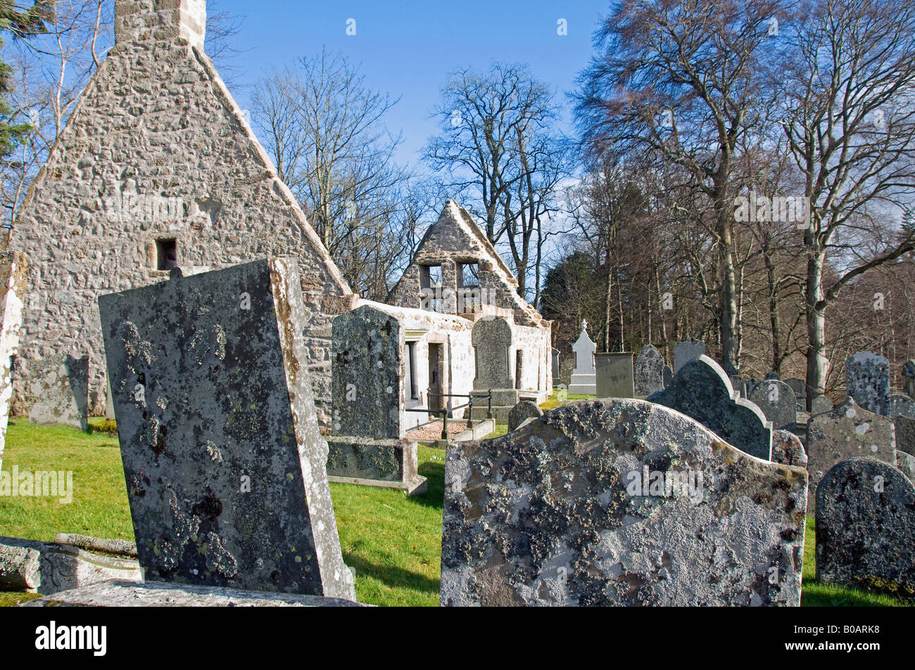 Midmar Kirche Stockfoto