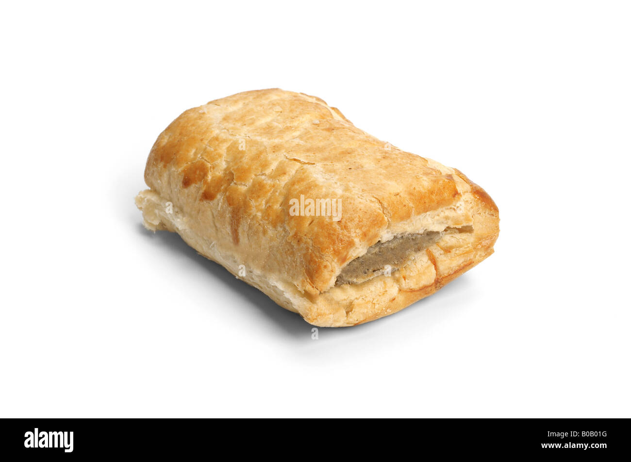 Große Wurst Roll Stockfoto