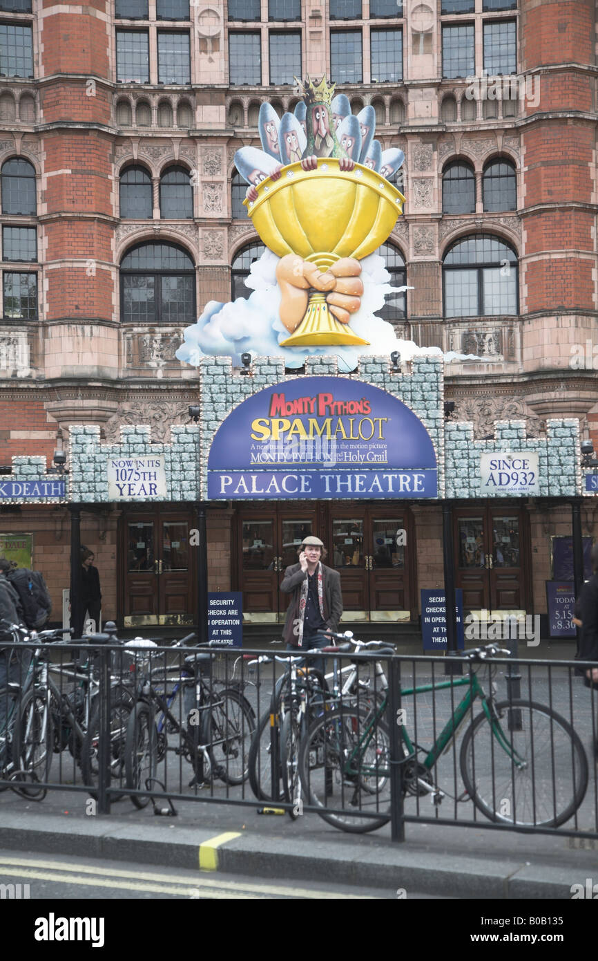 "Spamalot", Palace Theatre, London Stockfoto
