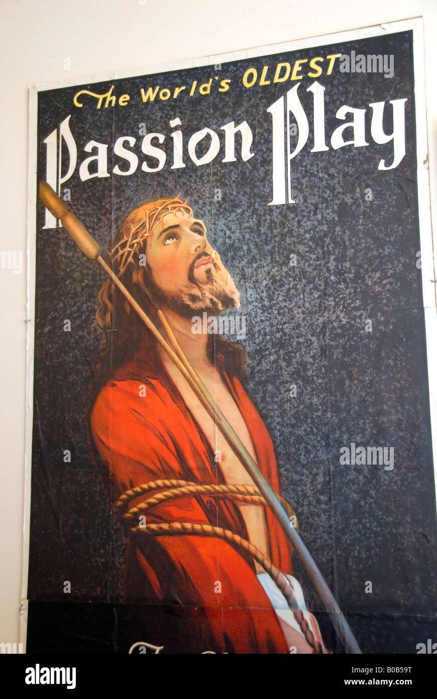 Nordamerika, USA, South Dakota, Spearfish, Black Hills Passion Play. Museum Erinnerungsstücke. Stockfoto