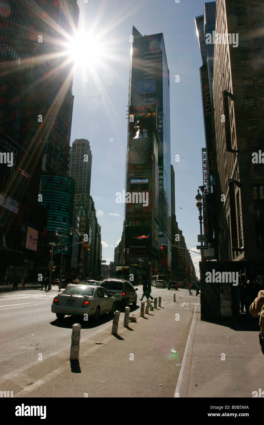 New York Vereinigte Staaten von Amerika. Stockfoto