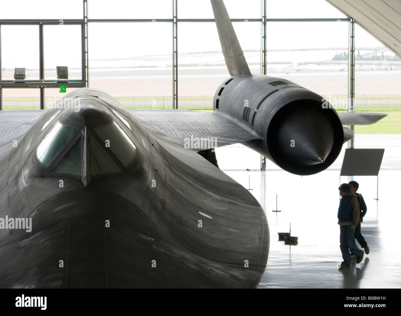 American Memorial Hangar Duxford Stockfoto