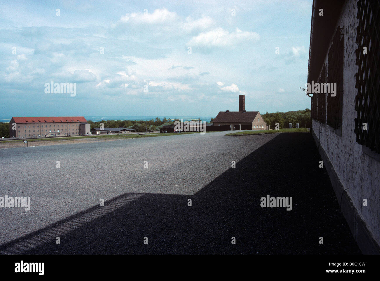 Buchenwald Konzentration Lager außen Weimar, Deutschland Stockfoto