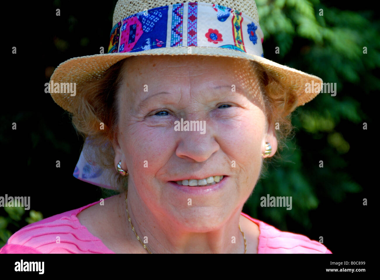 Großmama Stockfoto