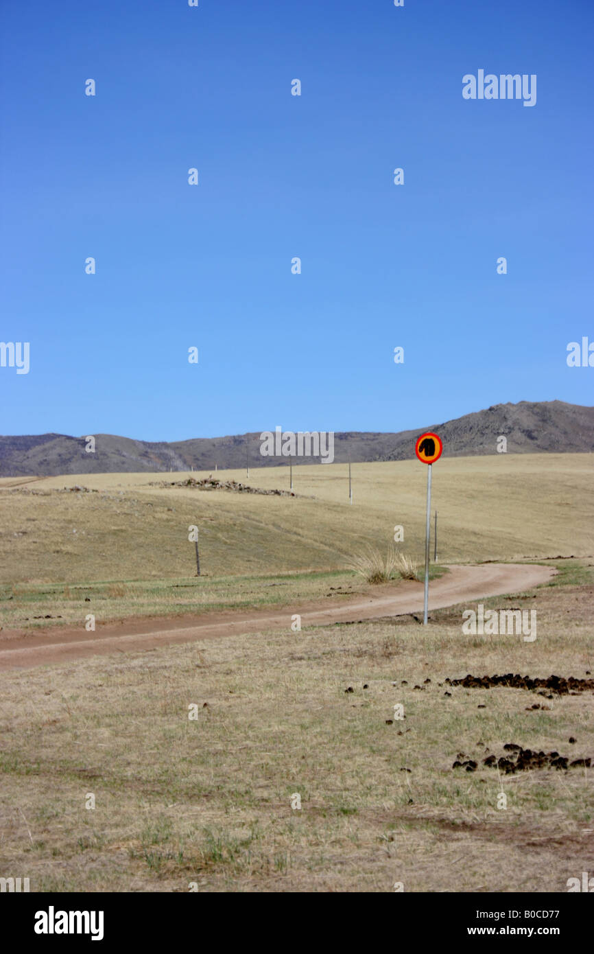Khustain Nuruu National Park, Mongolei Stockfoto