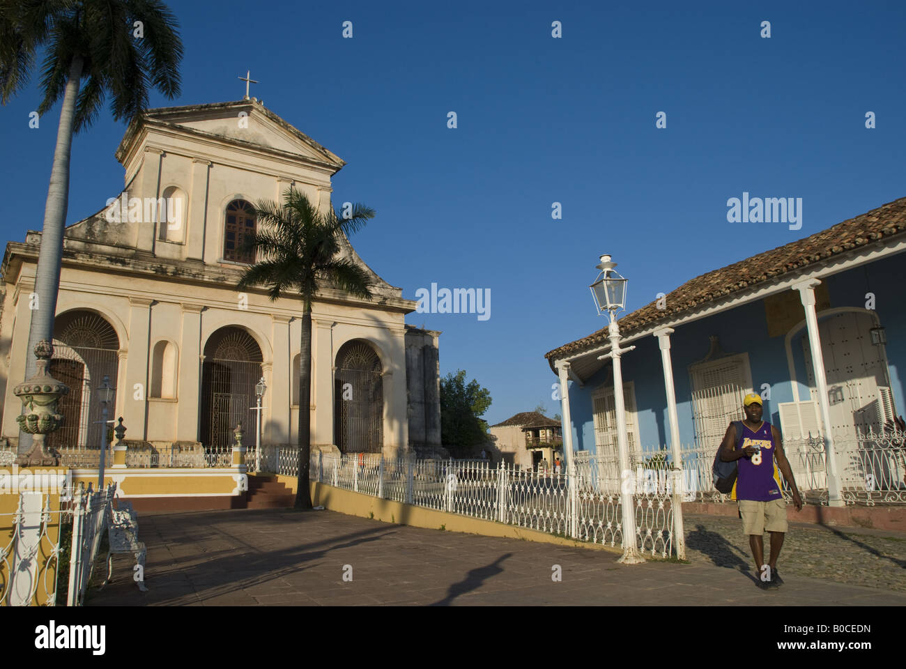 Plaza Major in Trinidad, Kuba Stockfoto