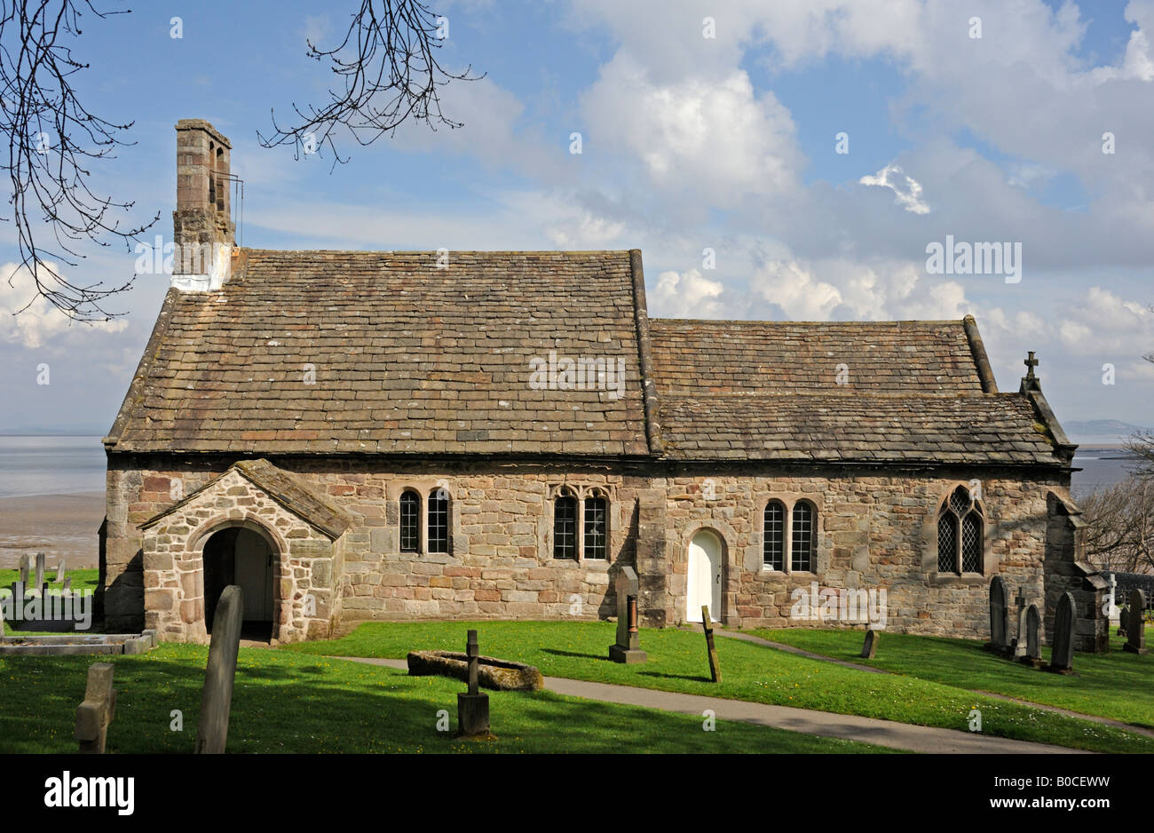 Kirche des Heiligen Petrus, Heysham, Lancashire, England, Vereinigtes Königreich, Europa. Stockfoto