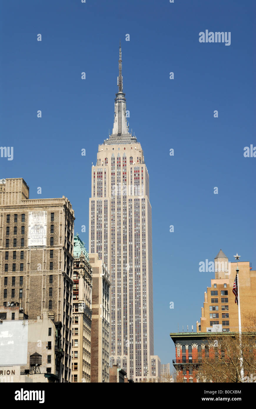 Empire State Building in New York City Stockfoto