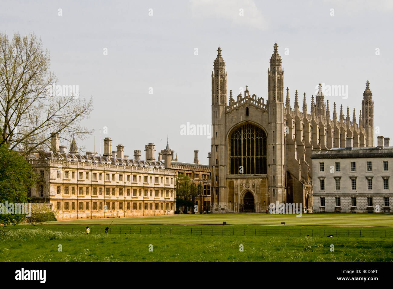Kings College in Cambridge von The Backs aus gesehen Stockfoto