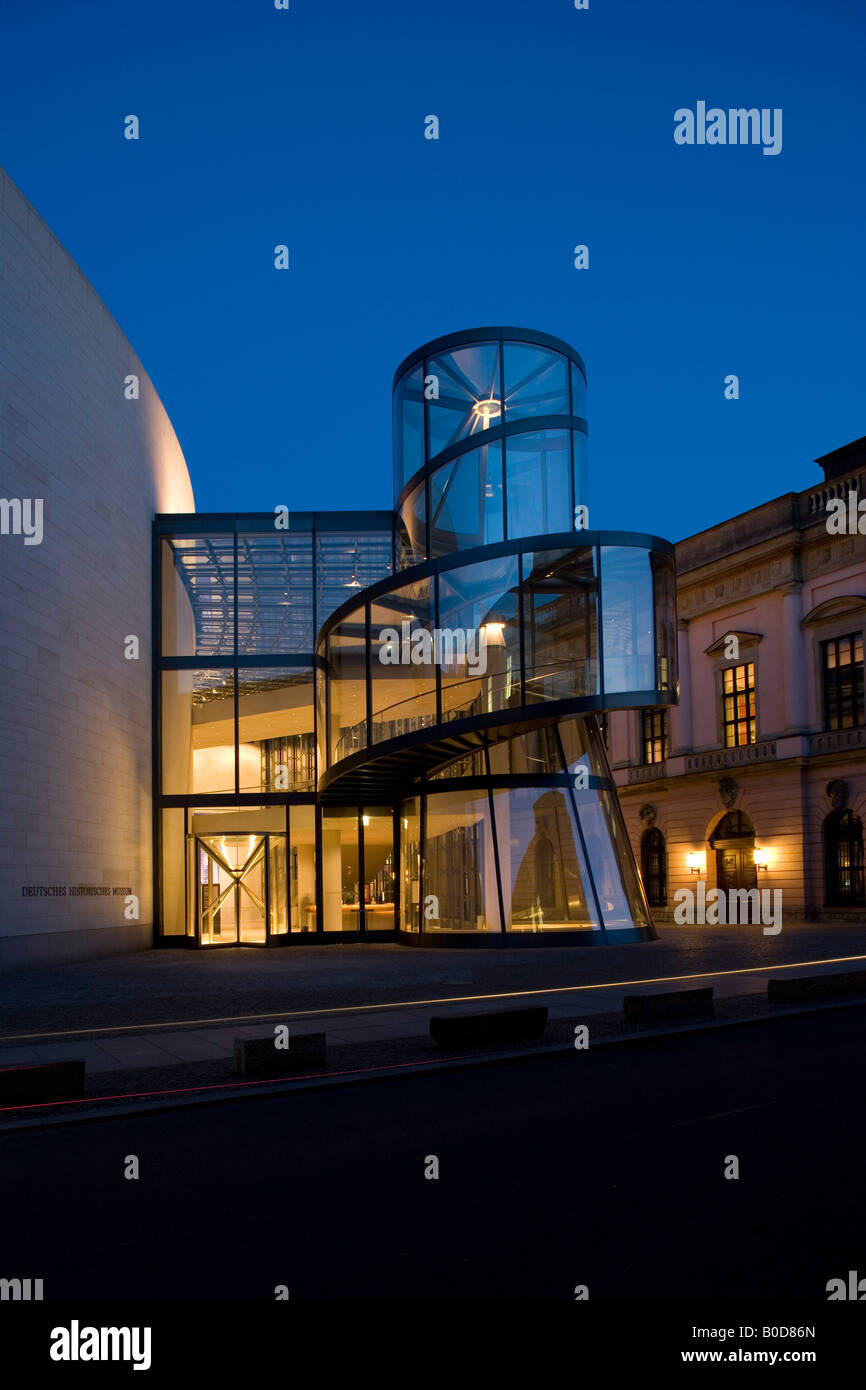 Deutsches Historisches Museum, Berlin. Architekt: I.m. Pei Stockfoto