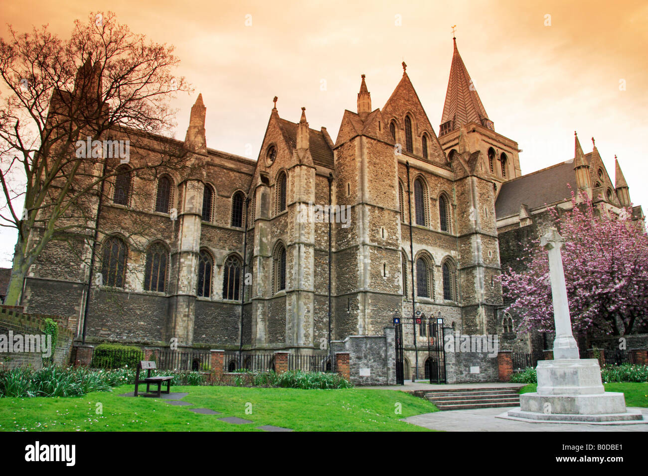 Rochester Kathedrale, Kent, England, UK. Stockfoto