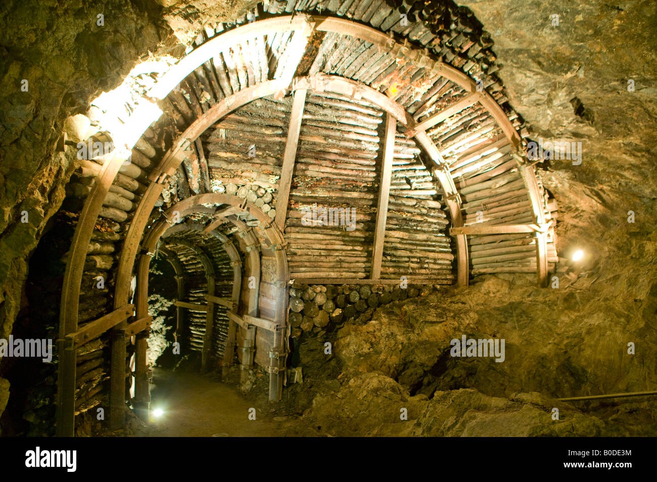 Almadén Bergbau Zug in Jaén Stockfoto