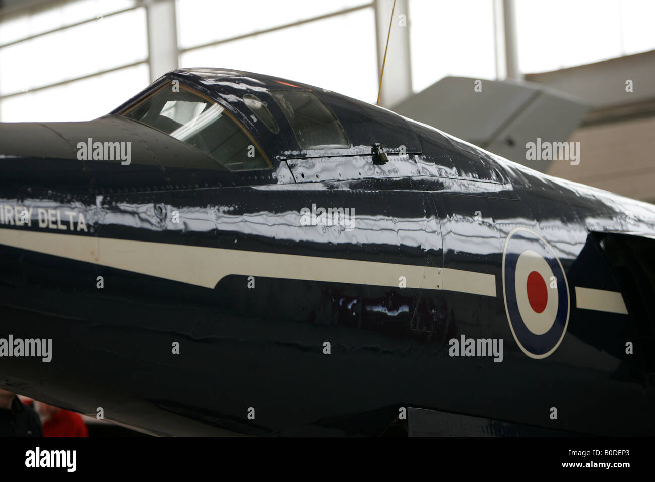 FAIREY DELTA EXPERIMENTELLEN JET FLUGZEUG REICHSKRIEG Stockfoto