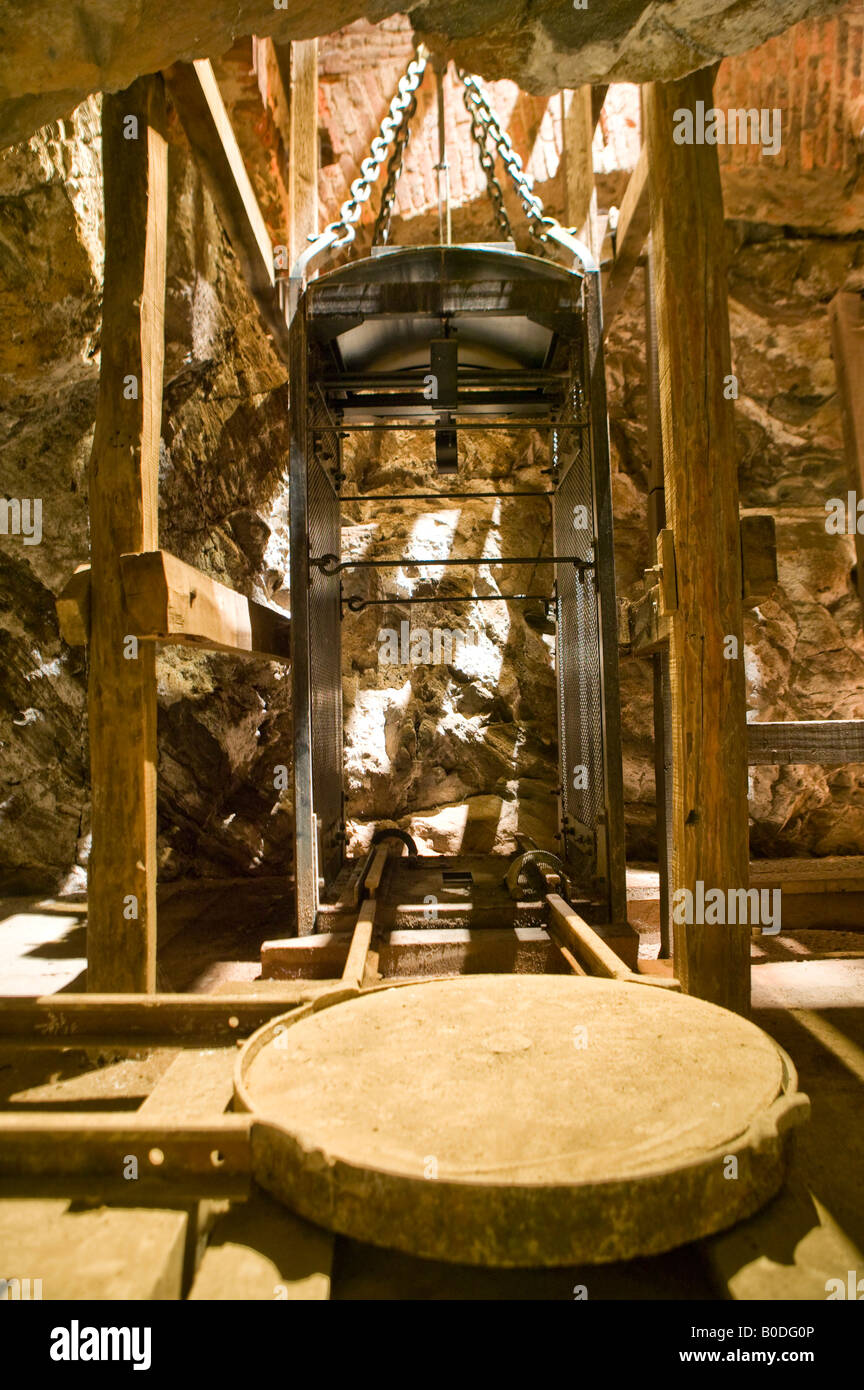 Almadén Bergbau Zug in Jaén Stockfoto