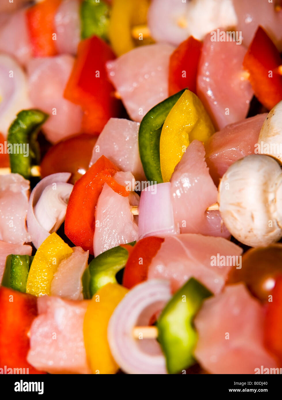 Hähnchen Döner bereit, Kochen Stockfotografie - Alamy