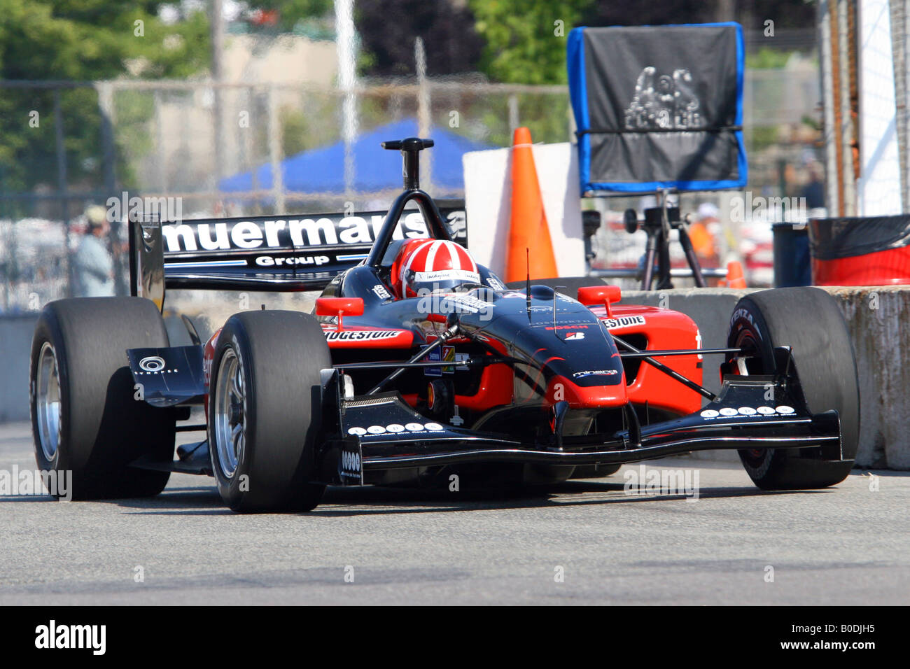 Rennfahrer beim Grand Prix von Toronto, Molson Indy in Toronto, Ontario. 2007 Stockfoto