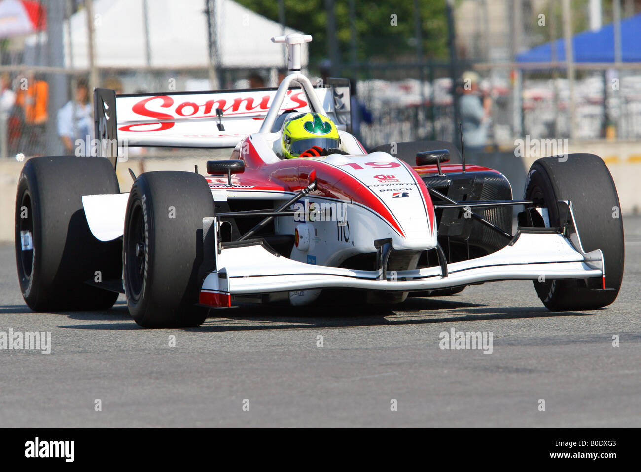 Rennfahrer beim Grand Prix von Toronto, Molson Indy in Toronto, Ontario. 2007 Stockfoto