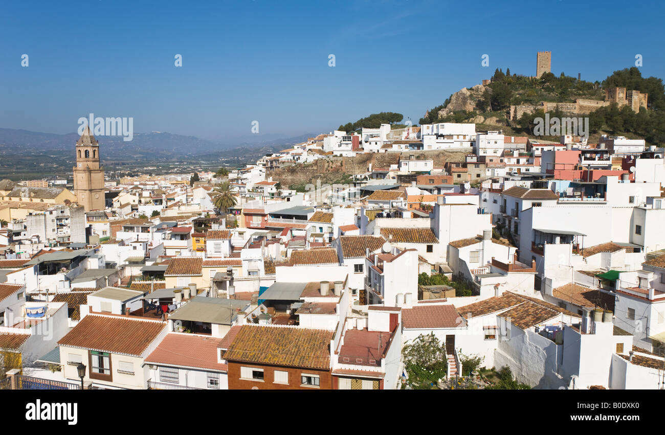 Velez Malaga Hauptstadt von La Axarquia Bereich Inland Costa del Sol Malaga Provinz Spanien Stockfoto