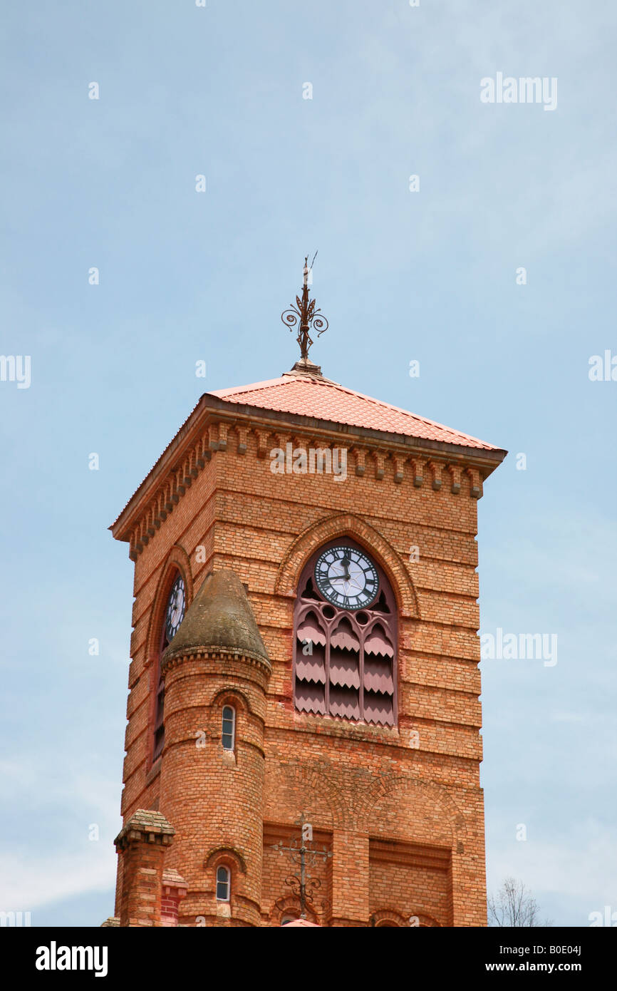 Uhr Turm von Lawrence Schule Ooty Indien Stockfoto