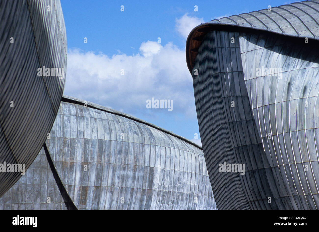 Auditorium, Parco della Musica, vom Architekten Renzo Piano, Rom, Latium, Italien Stockfoto